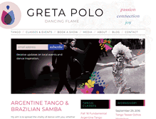 Tablet Screenshot of gretapolo.net